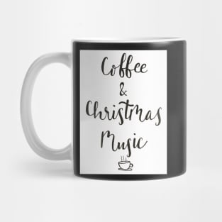 Coffee and Christmas music Mug